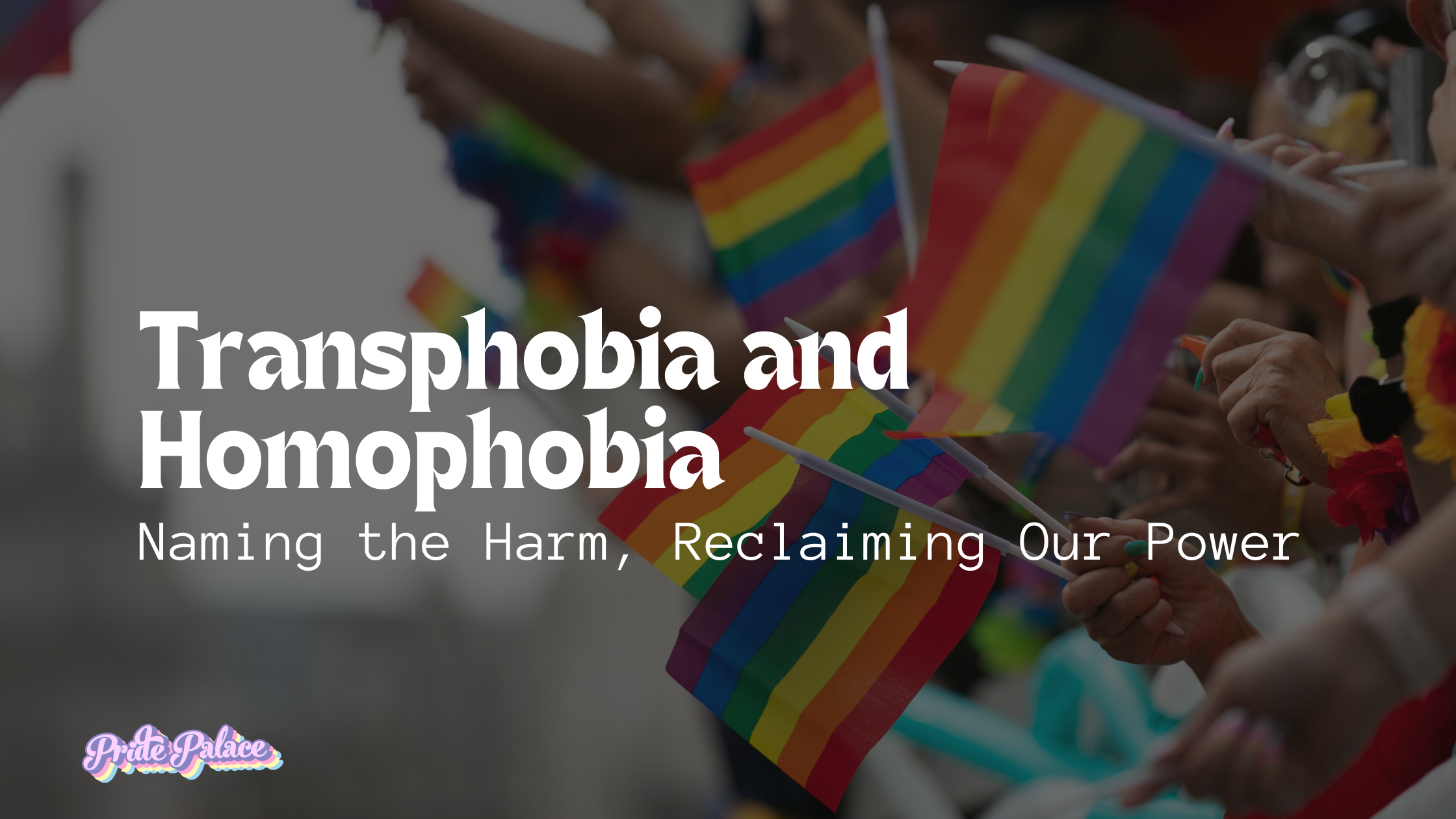 Transphobia and Homophobia: Naming the Harm, Reclaiming Our Power