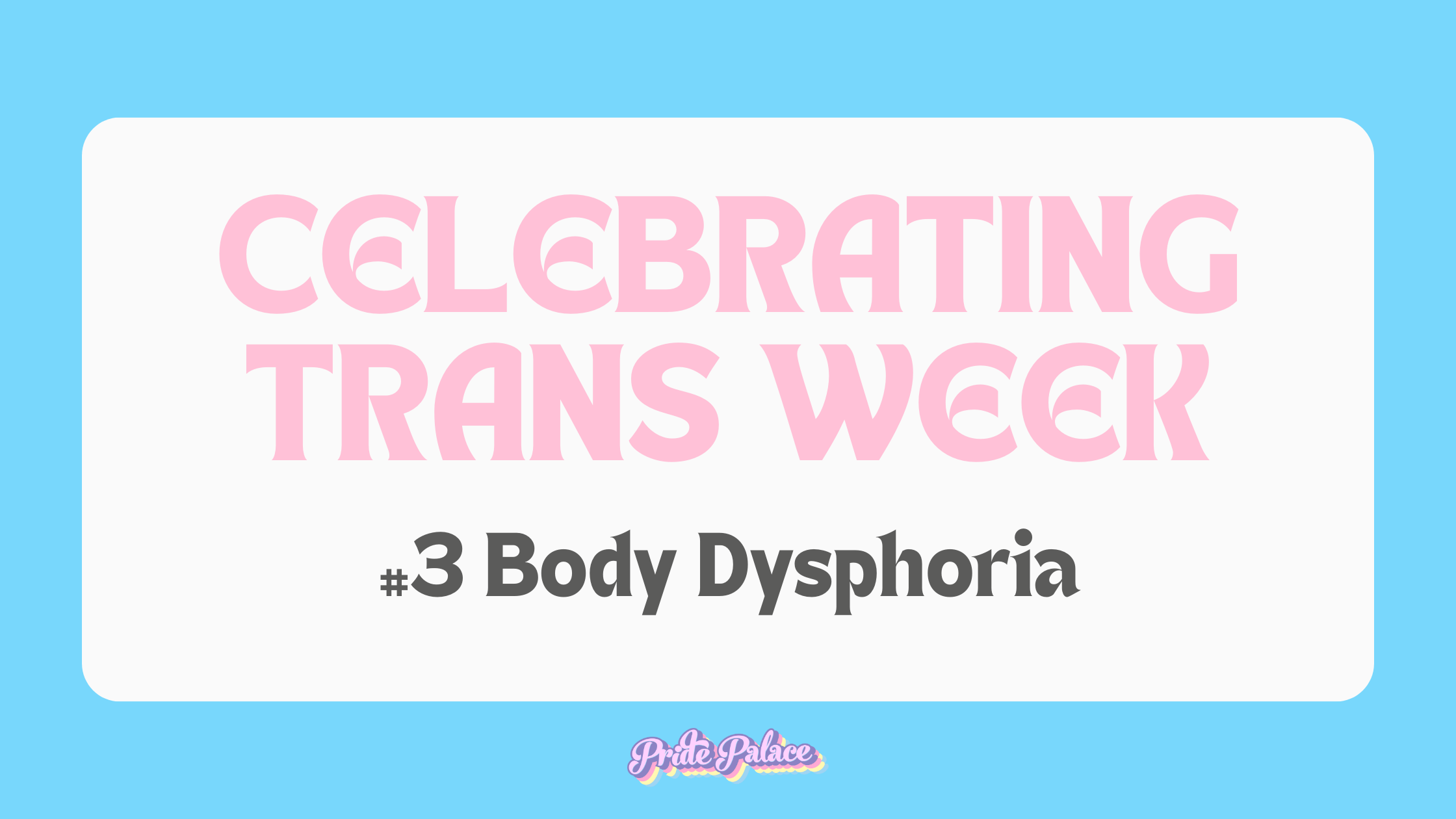 Let's Talk Dysphoria